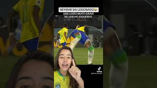 NEYMAR LESIONADO CHORANDO😫😭 MUITO GRAVE [upl. by Oruasi]