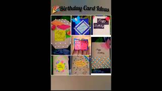 🎉Birthday Card designs🎂shorts diy subscribes [upl. by Bonucci]