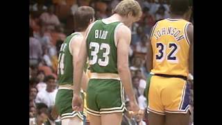 1987 NBA Finals Look Back Boston Celtics vs Los Angeles Lakers [upl. by Sexela]