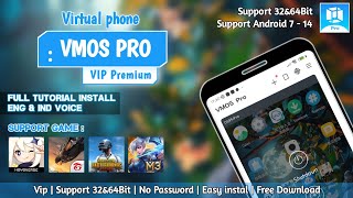 Tutorial how to instal VMOS PRO VIP Forever New version Support Android 814 [upl. by Iram]