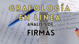 GRAFOLOGÍA DE LA FIRMA 5 cosas que no sabías de tu firma GRAFOLOGÍA DE LA FIRMA EXITOSA [upl. by Nosnevets]