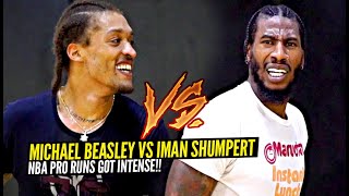 Michael Beasley amp Iman Shumpert Go HEAD TO HEAD In NBA Private Runs amp MANY BUCKETS WERE SERVED [upl. by Gaul813]