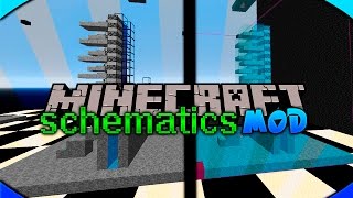 Review SCHEMATICA MOD TUTORIAL MINECRAFT ESPAÑOL 18 19 [upl. by Redford]