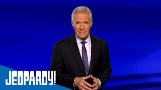 Thank You From Alex Trebek  JEOPARDY [upl. by Ennoved]