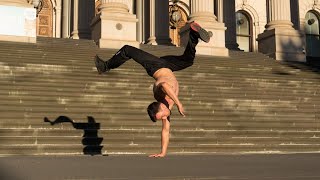 HAND HOP TUTORIAL  How to Hop on Two Hands and One Hand  Learn to Breakdance [upl. by Griffis182]