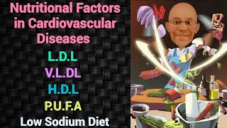 Nutritional Factors in Cardiovascular Diseases  PSM lecture  Community Medicine lecture  Arpits [upl. by Annaitsirk]