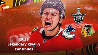 Legendary Rivalry Continues  Chicago Blackhawks Franchise Mode EP33  NHL 24 [upl. by Adnaerb504]