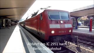 Eisenbahnverkehr in Bielefeld Hbf NRW [upl. by Canute]