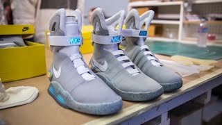 Back to the Future 2 Nike Air Mag Replicas [upl. by Euqirne773]