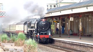 70022 Tornado passes through Torquay 2820 [upl. by Elberta725]