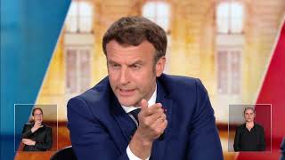 Débat MacronLe Pen 2022  Première passe darmes sur le pouvoir dachat dès le début du débat [upl. by Schreib758]