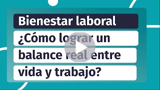 Balance real entre Vida y Trabajo l Webinar [upl. by Eyssej]