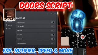 FLOOR 2 DOORS Script Pastebin Mobile  ESP  Notifier amp More  Doors Script [upl. by Melan]