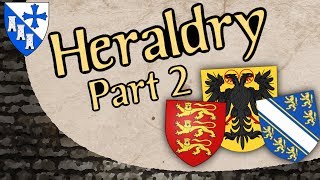 Intro to Heraldry Part II  Tinctures charges and the blazon [upl. by Nannek357]