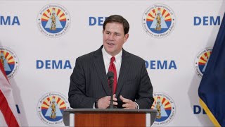 Media Availability with Governor Ducey Maj Gen McGuire amp Dr Christ  August 20 2020 [upl. by Kutzer]