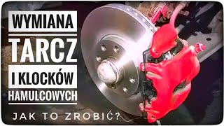 Wymiana klocków i tarcz hamulcowych  Jak to zrobić OPEL ASTRA G  ForumWiedzy [upl. by Nohcim549]