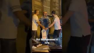 Roi Mohammed 6 ivre a Paris [upl. by Ehcram19]