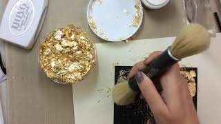 Five Ways to Use Gilding Flakes [upl. by Nnairahs]