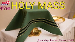 Holy Mass  NOV 11 Jnanodaya Retreat Centre Hubli Karnataka [upl. by Wu]