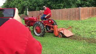 Howard Rotavator and Speed Reducer installed at 2018 Barnyard Bash [upl. by Dalohcin462]