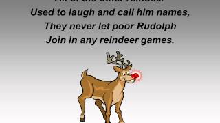 Rudolph the Red Nosed Reindeer no vocals [upl. by Atinaujnas]