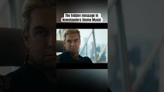 The hidden message in Homelanders theme Music theboys homelander [upl. by Hedwiga555]