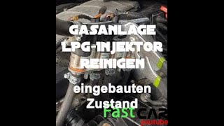 LPG Gasinjektoren reinigen  Gasanlage ohne Funktion  Injektoren eingebaut reinigen ANLEITUNG [upl. by Salb304]