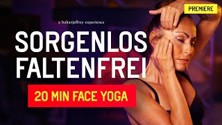 Sorgenlos einschlafen  faltenfrei aufwachen  Face Yoga  20 Min [upl. by Yerag553]