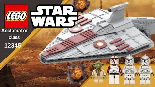 Is this the PERFECT LEGO ACCLAMATOR class assault ship  REPUBLICBRICKS review [upl. by Adnalu]