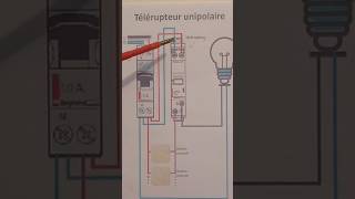 Schéma du télérupteur Legrand unipolaire electric astuce télérupteur [upl. by Zeugirdor83]