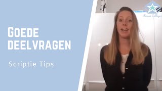 Scriptie Tips Hoe maak je goede deelvragen [upl. by Yearwood]