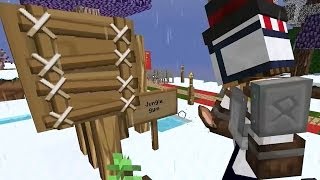 Minecraft  Race To The Moon  Stampys Progress 8 [upl. by Eleaffar]