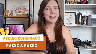 PEDIDO COMBINADO NATURA E AVON PASSO A PASSO [upl. by Nettie]