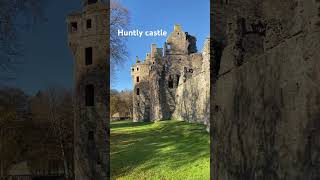 Huntly castle Aberdeenshire Scotland scotlandtour castles huntley [upl. by Ping]