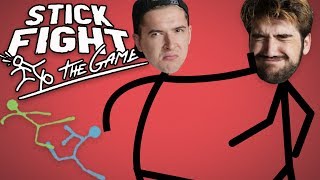 BRUTAL STICK FIGURE FIGHT • Stick Fight The Game [upl. by Callista25]