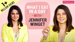 Television’s star Jennifer Winget reveals everything that she eats in a day Pinkvilla [upl. by Rabaj]