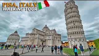 Walking in Pisa Italy Exploring its landmarks like the Leaning Tower and local life 🇮🇹 [upl. by Paymar]