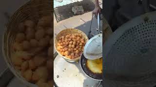 Amazing indian street food golgappe lover food eeeeeats foodrecipes eeeats panipuri [upl. by Nylekoorb627]