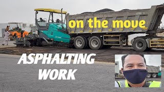 CW short video ASPHALTING WORK [upl. by Larrisa]