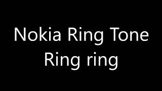 Nokia ringtone  Ring ring [upl. by Anilec]