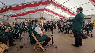 Schützenfest ElfgenBelmen 13 Oktober 2024  Jägerkapelle Hochneukirch 4K Video [upl. by Cocks]