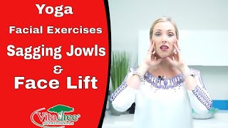 Yoga Facial Exercises  How to Lose Sagging Jowls  VitaLife Show 164 [upl. by Kerns285]