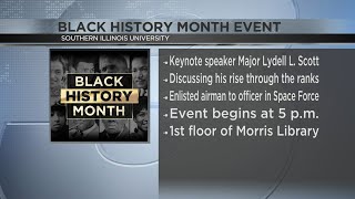 SIU Carbondale Hosts Black History Month Event at Morris Library [upl. by Hsirt368]