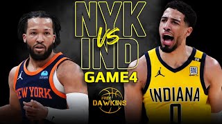 New York Knicks vs Indiana Pacers Game 4 Full Highlights  2024 ECSF  FreeDawkins [upl. by Cressler465]