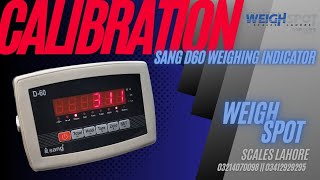 Sang D60 Calibration  Sang D60 Menual  Peak Hold  High Ok Low  Serial Comunication  4K [upl. by Eiaj]