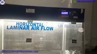 horizontal laminar air flow demonstration laminar urbiocoction [upl. by Sidoma544]