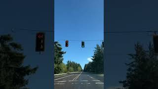 Driving time lapse from Newport Oregon to Toledo Oregon in October 2024 [upl. by Airdnat204]