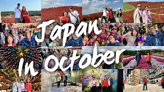 【JAPAN IN OCTOBER】FLOWERS amp FESTIVALS [upl. by Lough402]