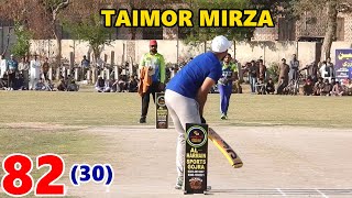 82 RUNS REQUIRED IN 30 BALLS  TAMOUR MIRZA KHURAM CHAKWAL FIGHT FOR SEMI FINAL [upl. by Iverson906]