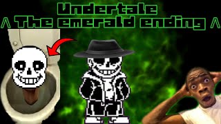 undertale idk au the emerald ending [upl. by Kimitri]